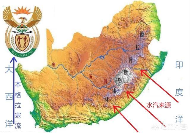南非的地理位置为开云官网优惠活动三面临海而多数地区干旱少雨? 大气环流