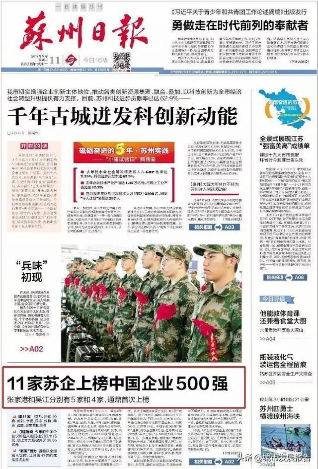 苏州GDP这么高,有哪些知名企业? 苏州知名企业许多