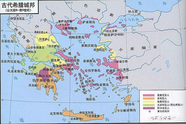 它们极大地延伸了希腊的领土范围