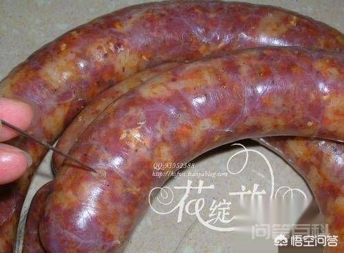 你们是怎么制作香肠的? 白糖2两