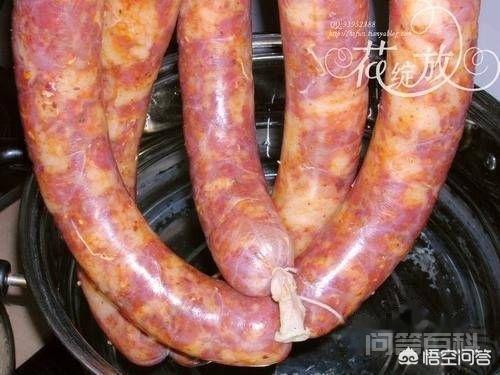 你们是怎么制作香肠的? 白酒2两