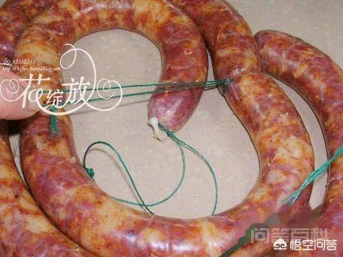 你们是怎么制作香肠的? 只放了2.2两)