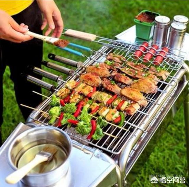 远远闻到烧烤的味道