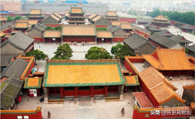 清初沈阳故宫,与现存沈阳故宫,在外观,用色,装饰上有何区别? 沈阳故宫是清朝前身后金入关前定都沈阳