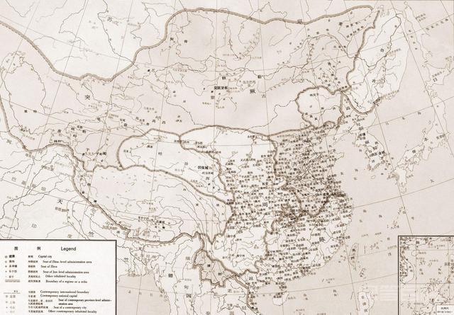 中国历代地图 东汉地图