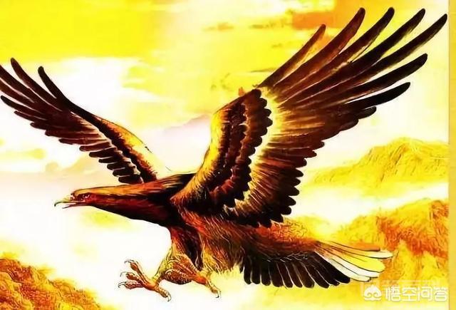 在中国传统文化中麒麟,大鹏,大象是怎样的? 请看下面这幅图画