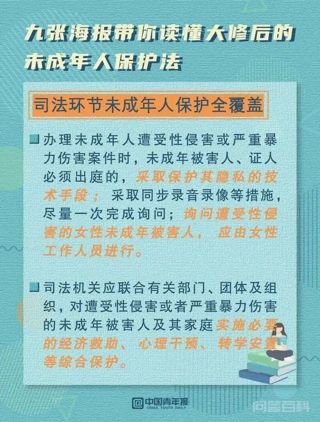 九图带你读懂新修订的未成年人保护法!(附全文) 同题参见