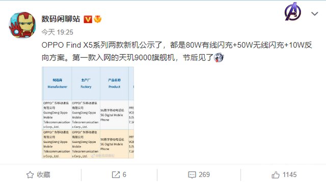 OPPO 有两款 5G 手机通过 3