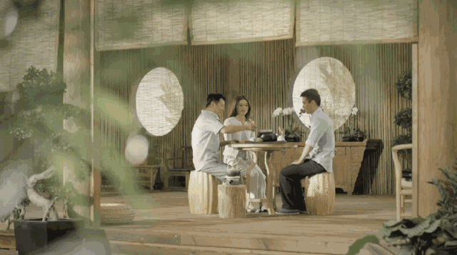 用茶种桃花,春未至,席上已是春光无限 古人雅事之品茗