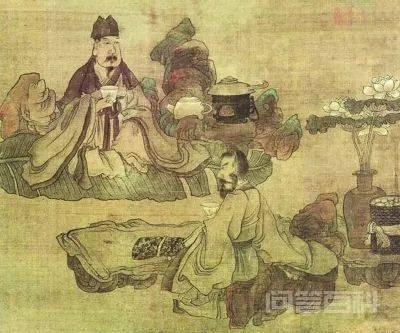 用茶种桃花,春未至,席上已是春光无限 即使新年到来