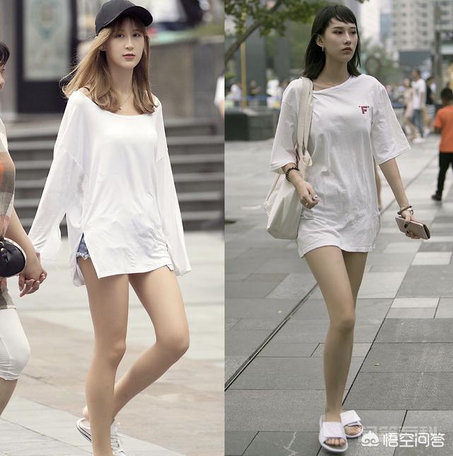 对照阅读作为基础款的白T恤在搭配上真
