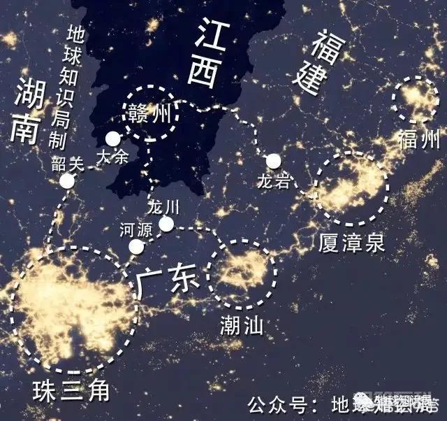 从潮汕卫星灯光图能看出开云手机站登录入口最新活动? 从星空图上看