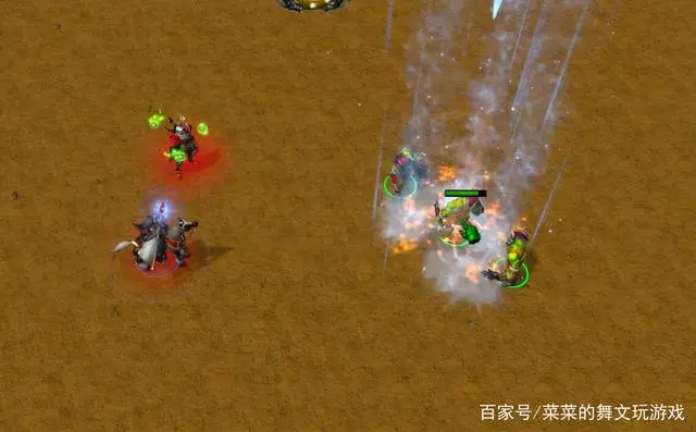 对敌对的电脑单位同样有效