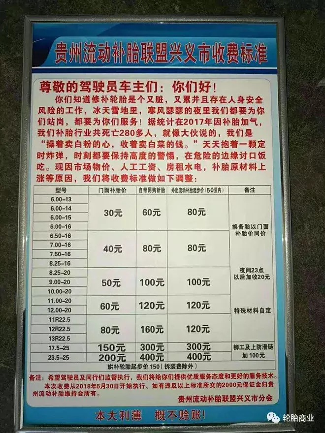 轮胎涨价,补胎也涨价! 轮胎涨价