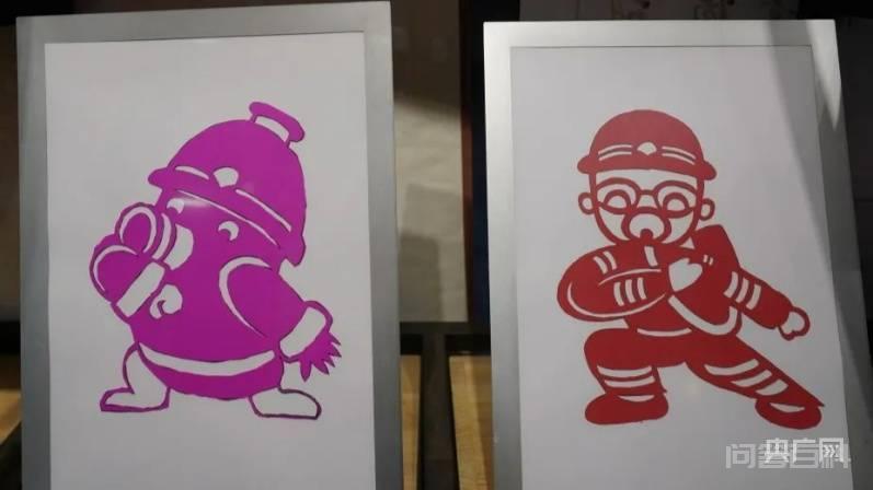 湖南邵阳:非遗传承人用剪纸剪出“消防超人” 拥有阿童木的脚