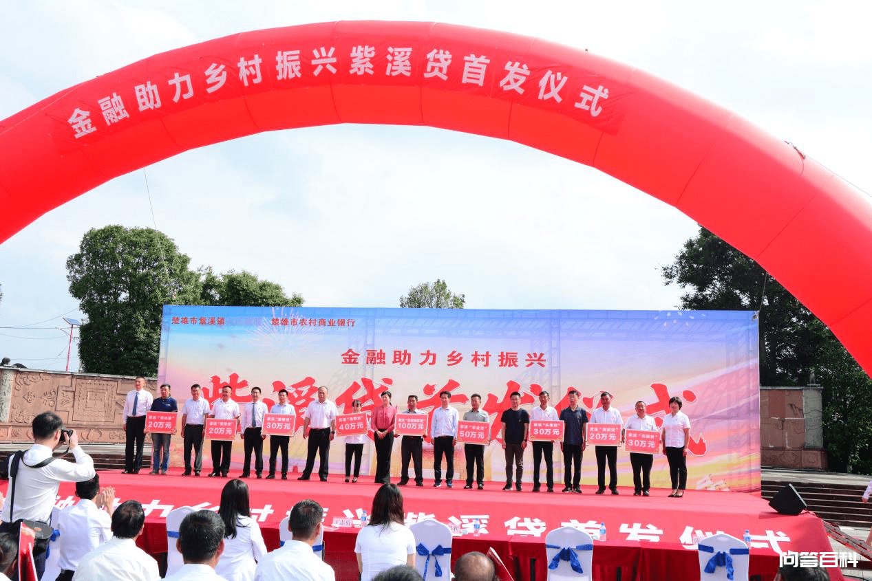 “紫溪贷”在紫溪镇首发 (楚雄日报全媒体记者 徐建瑜 通讯员