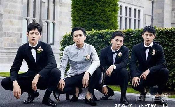 吴奇隆伴郎,张若昀伴郎,黄晓明伴郎,看到他的伴郎:想嫁! 张若昀伴郎