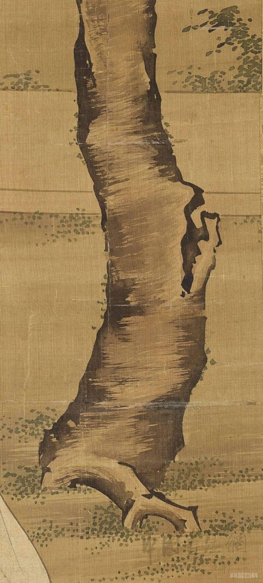 赏画 | 张纪《人面桃花图》 韶光不在