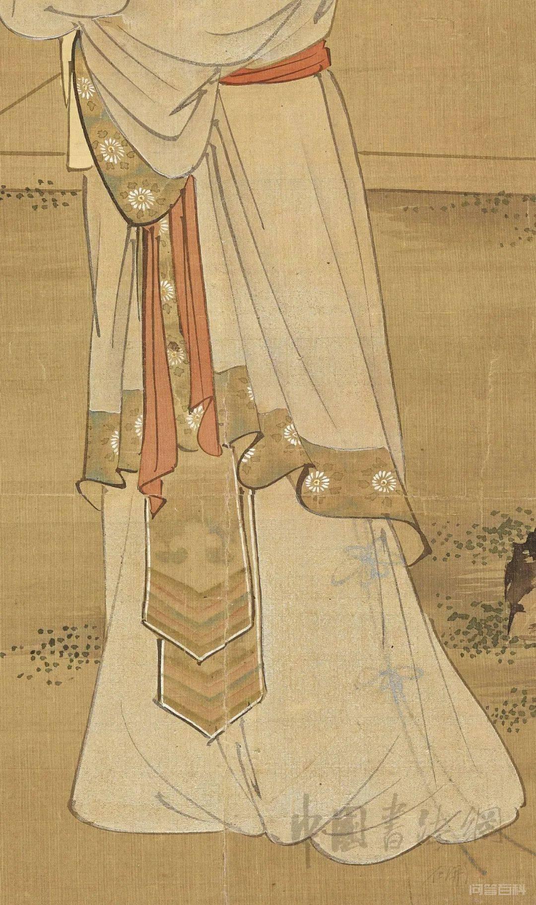 赏画 | 张纪《人面桃花图》 同题参见正是“人面桃花相映红”之景