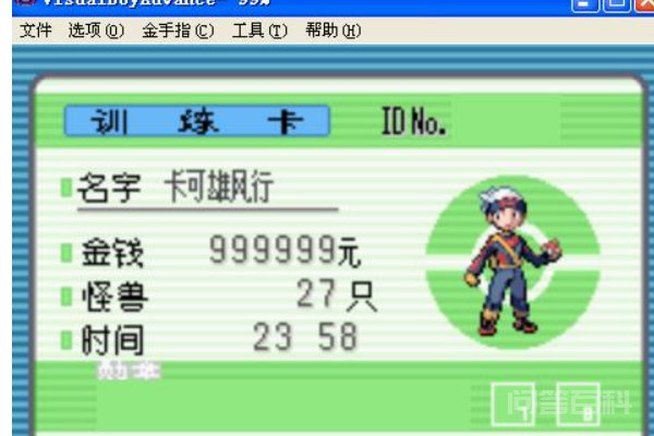 神奇宝贝红宝石大师球金手指代码 口袋妖怪终极红宝石金手指代码大全