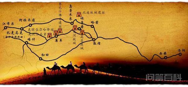 陆上丝绸之路起源于西汉
