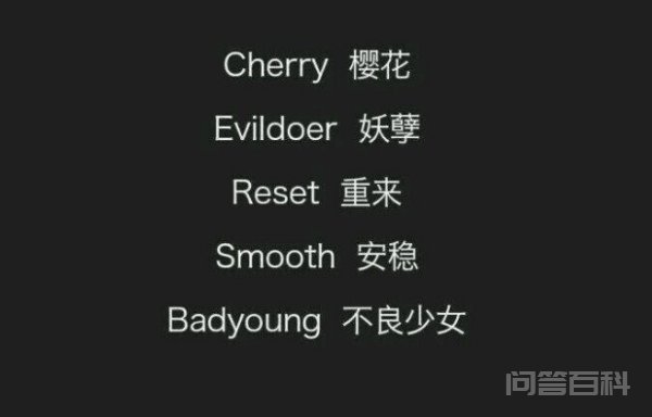 名字寓意