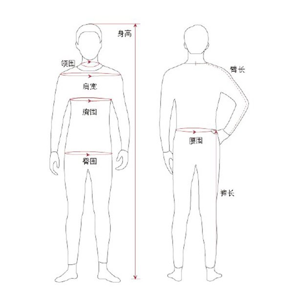 活雷锋教程:史上最全海淘男士服装鞋帽尺码解读汇总 想送都不知道送给谁