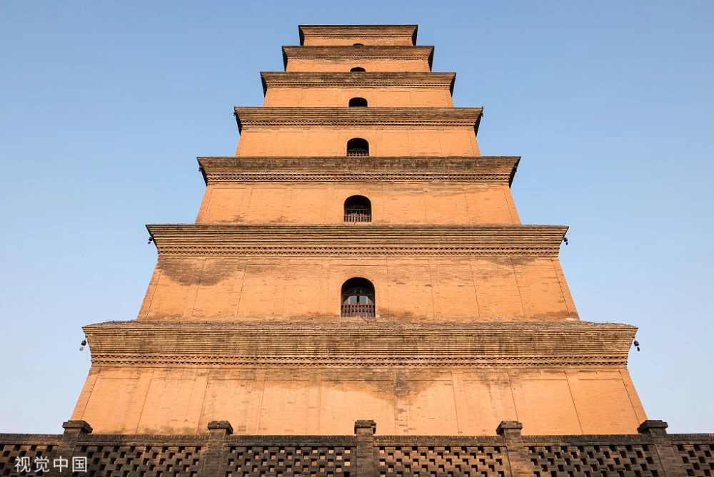 游客朋友们到西安旅游呢
