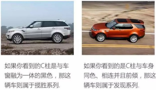 同题参见路虎家族的车型也变得相似