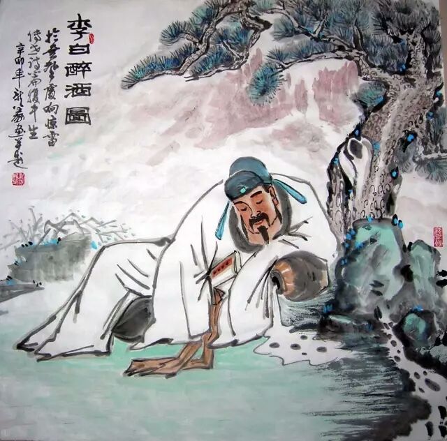 世人最先想起的可能就是李白了