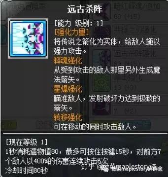 冒险岛职业攻略-古迹猎人篇 分别为暗红之力