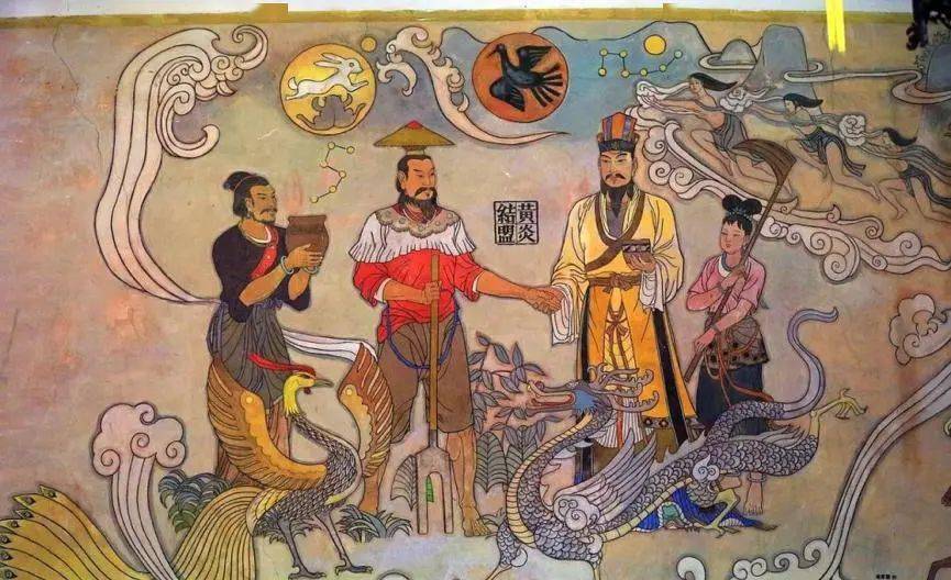 神话故事《咄咄怪事》作者/吴德珠 炎帝族和九黎族三大部落