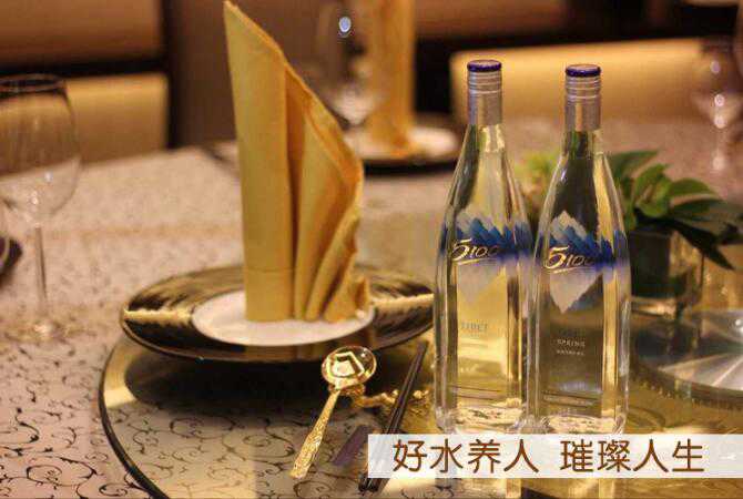 5100冰川矿泉水来自西藏念青唐古拉