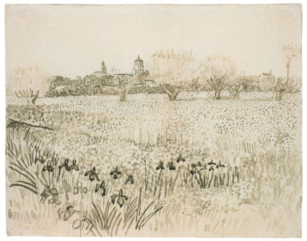《海上日落》，1862—1864年