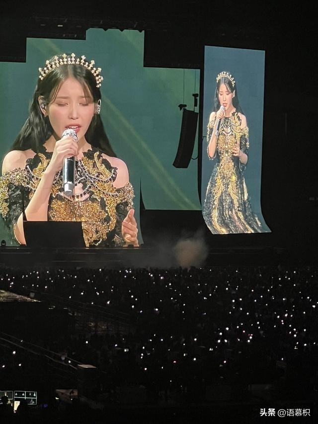 IU泛泪表示耳朵已经出状况一年,这2首热门曲演唱会再也听不到了 在橙色太阳下》