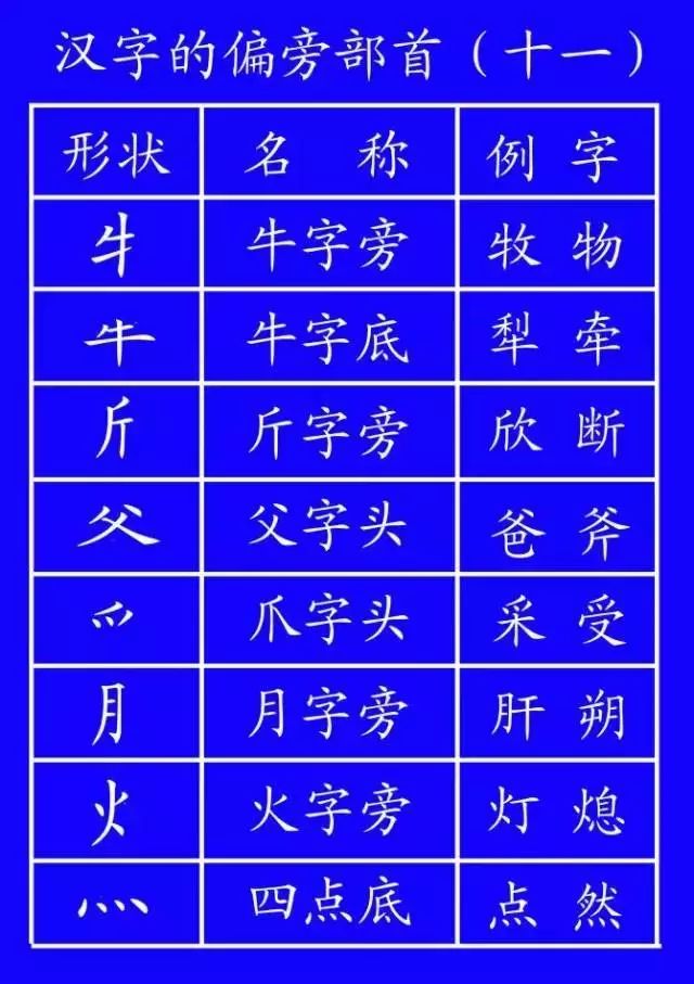 这些笔顺你都写对了吗
