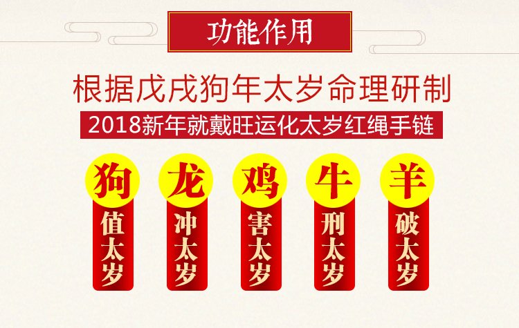 本命年带开云正版入口好,本命年饰品 本命年常常被指为是一个不太吉利的年份