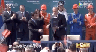 塞尔维亚总统,快哭了。 对照阅读