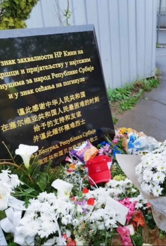 塞尔维亚总统,快哭了。 「我们对于困境中唯一能提供帮助的人期