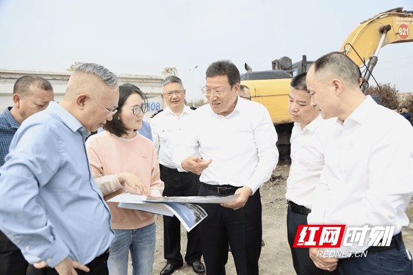 市长华学健到邵阳经济技术开发区调研重