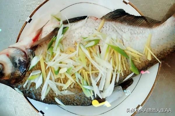 鳊花鱼一条