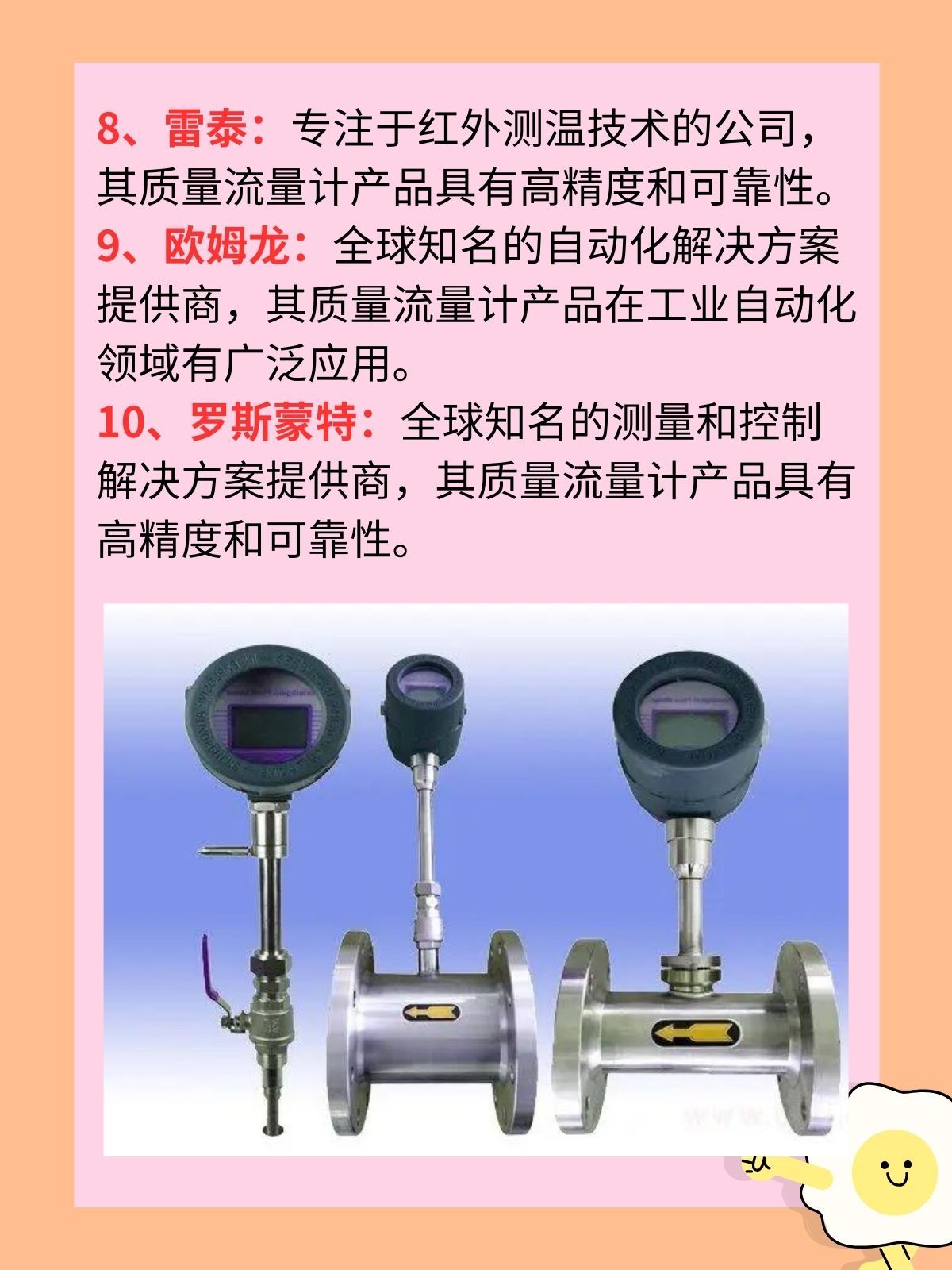 质量流量计的生产厂家 我认为质量流量计的生产厂家如下: