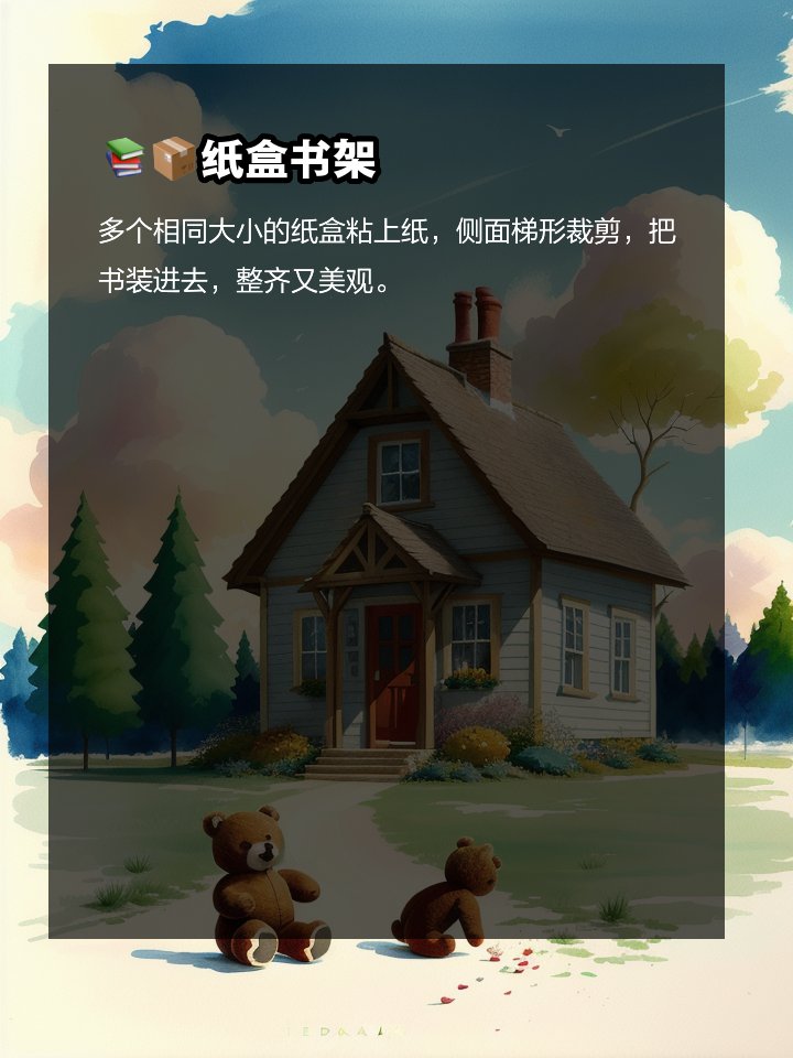 家居生活小妙招:废弃物品变身实用又美观的家居装饰 彩色纸几页
