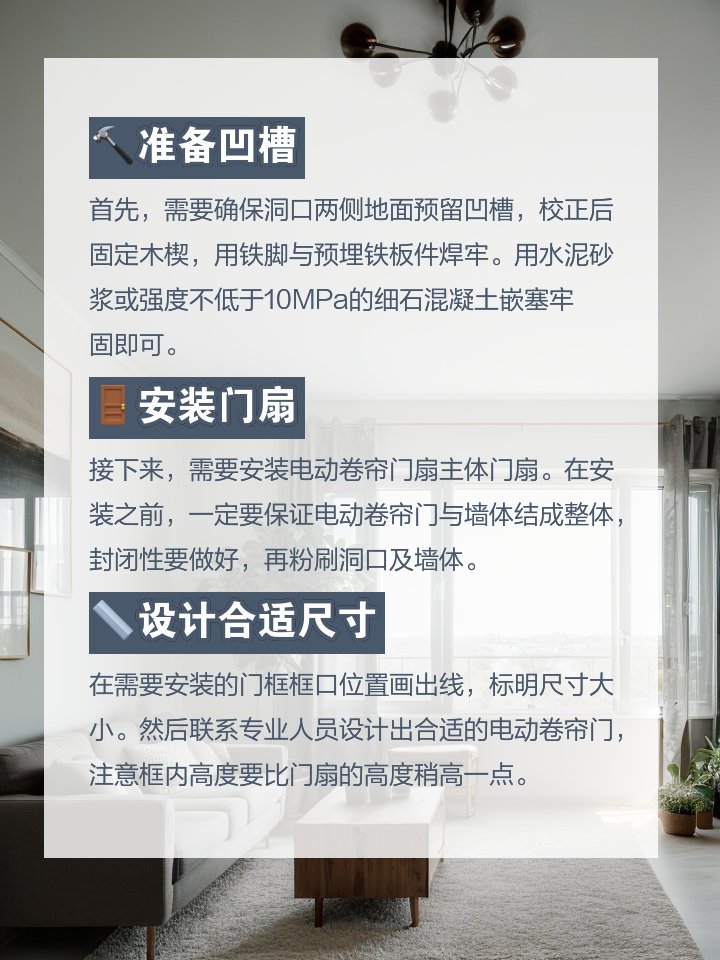 安装卷帘门:5步轻松搞定 开云手机站登录入口帮助中心