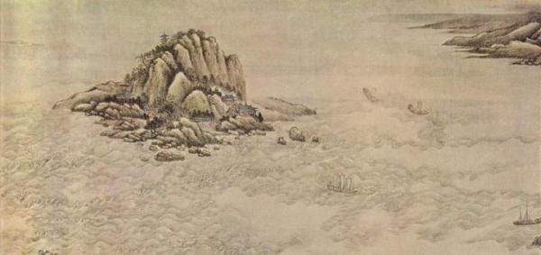 中国古代著名画家 落款为: