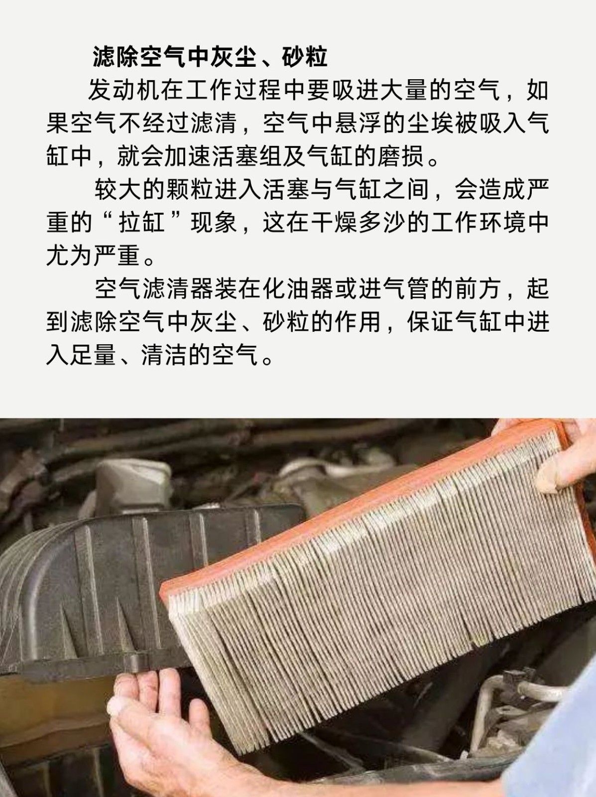 汽车“三滤”到底是开云手机站登录入口最新版下载? 它负责过滤空气中的灰尘和沙土等杂质