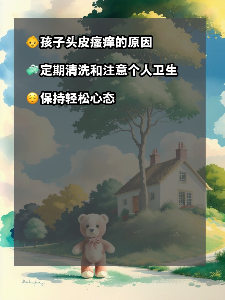 孩子头皮瘙痒,家长们需要留心观察 文章目录: