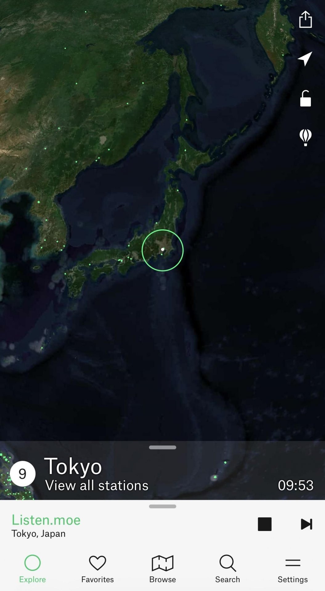 可以分享一个你经常打开的网站吗? //radio.garden